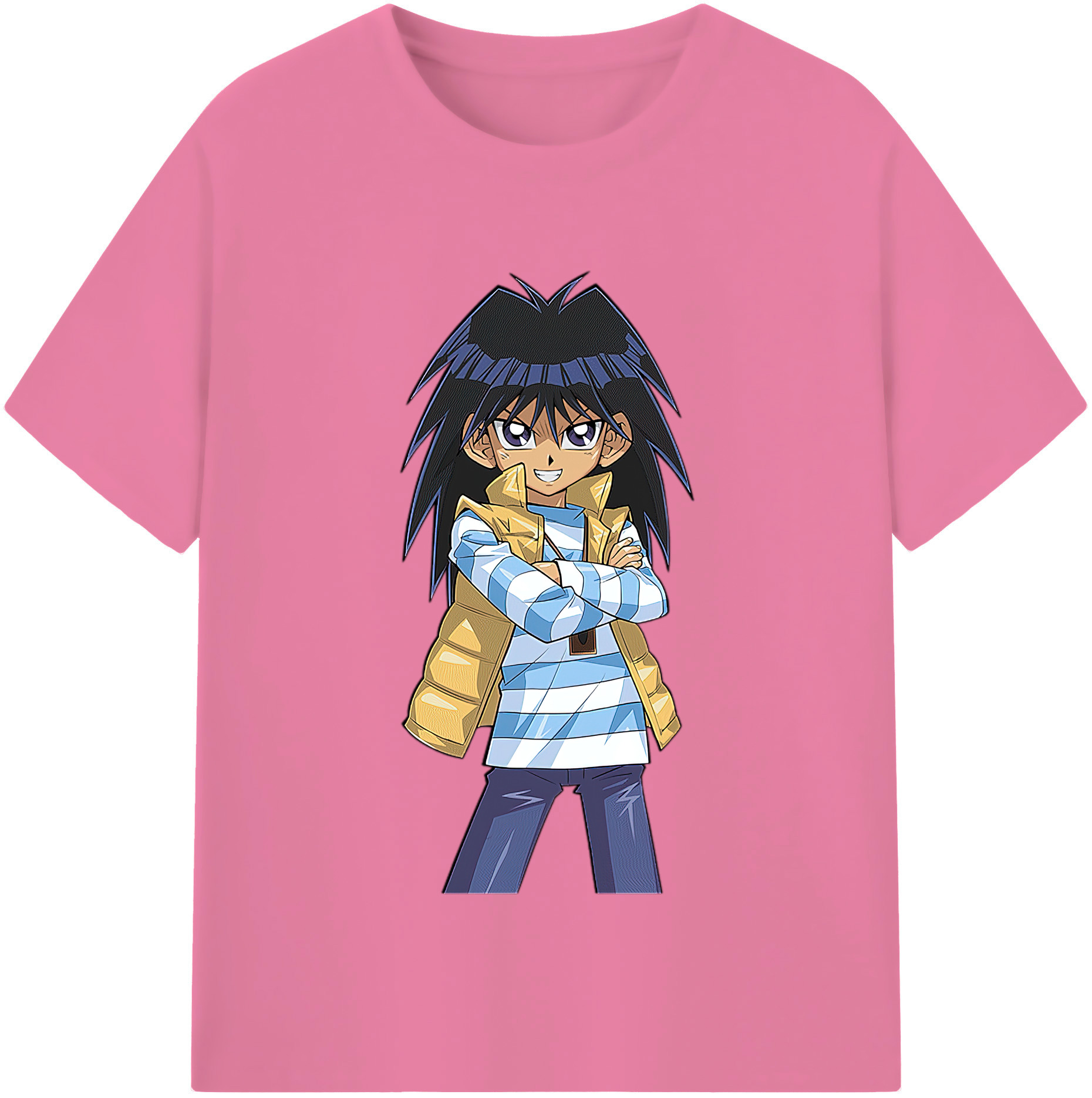 （画像用） 遊☆戯☆王 Yu-Gi-Oh! 綿100％半袖Tシャツ（フロントプリント）